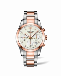 Longines Watches : L2.786.5.76.7 Silver Dial Fixed Band Men Watch