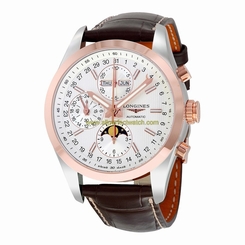 Longines Watches : L2.798.5.72.3 White Automatic Men Watch
