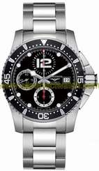 Longines Watches : L3.644.4.56.6 Automatic Chronograph Date Stainless Steel Men Watch
