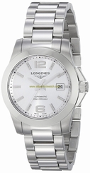 Longines Watches : L3.276.4.76.6 Silver Dial Fixed Steel Band Women Watch