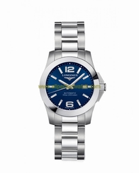 Longines Watches : L3.276.4.99.6 Automatic Blue Dial Date Stainless Steel Women Watch