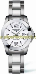 Longines Watches : L3.277.4.16.6 White Dial Women Watch