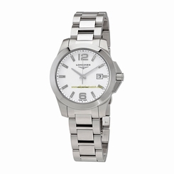 Longines Watches : L3.378.4.16.6 White Dial Fixed Band Women Watch
