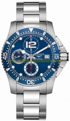 Longines Watches : L3.644.4.96.6 Automatic Chronograph Date Stainless Steel Men Watch