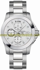 Longines Watches : L3.662.4.76.6 Automatic Chronograph Date Stainless Steel Men Watch