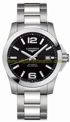 Longines Watches : L3.677.4.58.6 Automatic Analog Date Stainless Steel Men Watch