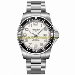 Longines Watches : L3.695.4.13.6 Automatic White Dial Date Stainless Steel Men Watch