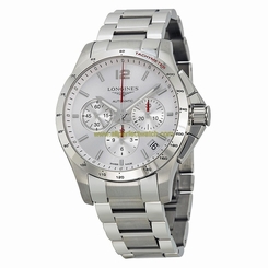 Longines Watches : L3.697.4.76.6 Silver Automatic Men Watch