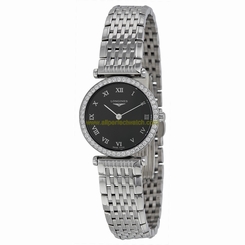 Longines Watches : L4.241.0.51.6 Black Quartz Women Watch