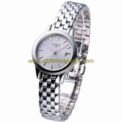 Longines Watches : L4.274.4.72.6 Automatic Silver Dial Date Stainless Steel Women Watch