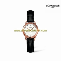 Longines Watches : L4.274.8.27.2 Mother Of Pearl Dial Leather Band Men Watch