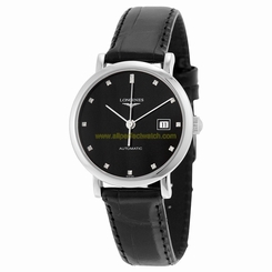 Longines Watches : L4.310.4.57.2 Black Automatic Women Watch