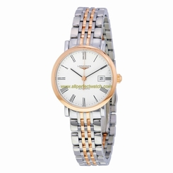 Longines Watches : L4.310.5.11.7 White Matte Dial Automatic Women Watch