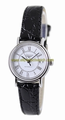 Longines Watches : L4.321.4.11.2 Automatic Analog Date Black Leather Women Watch