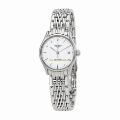 Longines Watches : L4.360.4.12.6 White Dial Fixed Band Men Watch