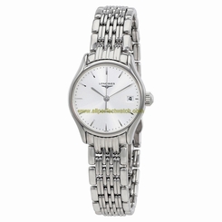 Longines Watches : L4.360.4.72.6 Silver Dial Automatic Women Watch