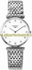 Longines Watches : L4.709.4.17.6 White Dial Men Watch