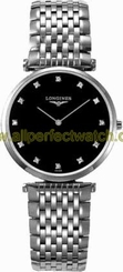Longines Watches : L4.709.4.58.6 Gents Black Dial Men Watch