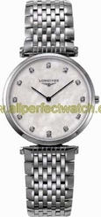 Longines Watches : L4.709.4.87.6 White mother of pearl dial Men Watch