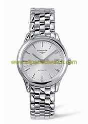 Longines Watches : L4.774.4.72.6 Silver Dial Stainless Steel Band Men Watch