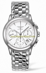 Longines Watches : L4.803.4.12.6 Quartz Chronograph Men Watch