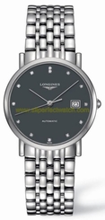 Longines Watches : L4.809.4.78.6 Grey Automatic Self Winding Unisex Watch