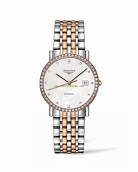 Longines Watches : L4.809.5.88.7 Mother Of Pearl Dial Rose Gold Band Women Watch