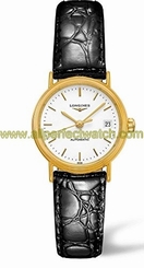 Longines Watches : L4.821.2.12.2 White Dial Calendar Women Watch