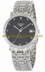 Longines Watches : L4.821.4.97.6 Presence Automatic Men Watch