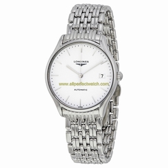 Longines Watches : L4.860.4.12.6 White Dial Automatic Women Watch