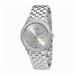 Longines Watches : L4.874.4.72.6 Silver Dial Fixed Stainless Steel Band Men Watch