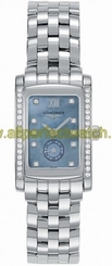Longines Watches : L5.155.0.83.6 Quartz Stainless Steel Blue Mother Of Pearl Set With 10 Diamond Hour Markers And Seconds Sub At 6 Dial Polished Stainless Steel Band Women Watch