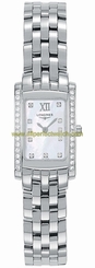 Longines Watches : L5.158.0.84.6 Quartz Mother of Pearl Diamonds Dial Diamonds Bezel Stainless Steel Women Watch