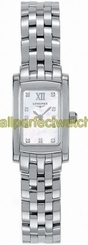 Longines Watches : L5.158.4.84.6 Quartz Polished Stainless Steel White Mother Of Pearl With 11 Diamond Hour Markers Dial Polished Stainless Steel Band Women Watch