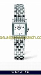Longines Watches : L5.161.4.16.6 White Dial Dial Stainless Steel Band Women Watch