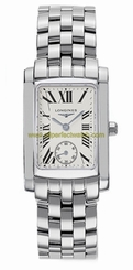 Longines Watches : L5.502.4.71.6 Quartz White Dial Roman Numerals Stainless Steel Women Watch