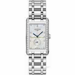 Longines Watches : L5.755.0.87.6 Mother Of Pearl Dial Stainless Steel Band Women Watch