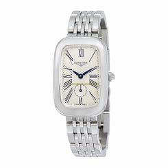 Longines Watches : L6.142.4.71.6 Silver Dial Fixed Stainless Steel Band Men Watch