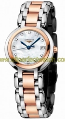 Longines Watches : L8.110.5.87.6 Quartz 18kt Rose Gold/stainless Steel Diamond/mother Of Pearl Dial 18kt Rose Gold/stainless Steel Band Women Watch