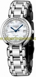 Longines Watches : L8.111.0.87.6 Automatic Stainless Steel Diamond/mother Of Pearl Dial Stainless Steel Band Women Watch