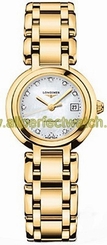 Longines Watches : L8.111.6.87.6 Automatic 18kt Gold Diamond/mother Of Pearl Dial 18kt Gold Band Women Watch