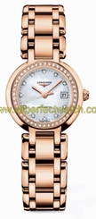 Longines Watches : L8.111.9.87.6 Automatic 18kt Rose Gold Diamond/mother Of Pearl Dial 18kt Rose Gold Band Women Watch