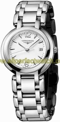 Longines Watches : L8.112.4.16.6 White Dial Women Watch