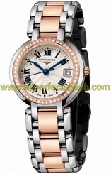 Longines Watches : L8.112.5.79.6 Quartz 18kt Rose Gold/stainless Steel Silver Dial 18kt Rose Gold/stainless Steel Band Women Watch