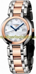 Longines Watches : L8.112.5.87.6 Quartz 18kt Rose Gold/stainless Steel Diamond/mother Of Pearl Dial 18kt Rose Gold/stainless Steel Band Women Watch