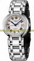 Longines Watches : L8.113.0.71.6 Automatic Stainless Steel Silver Dial Stainless Steel Band Women Watch