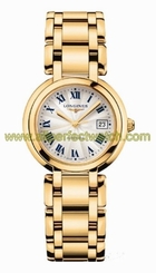 Longines Watches : L8.113.6.78.6 Automatic 18kt Gold White Dial 18kt Gold Band Women Watch
