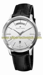 Maurice Lacroix Watches : LC1007-SS001-130 Swiss Quartz Stainless Steel Men Watch
