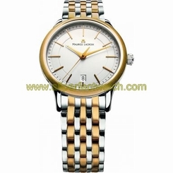Maurice Lacroix Watches : LC1117-PVY13-130 Silver Dial Stainless Steel Band Men Watch