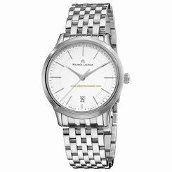 Maurice Lacroix Watches : LC1117-SS002130 Silver Dial Stainless Steel Band Men Watch